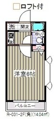 ローズアパート31番館の物件間取画像